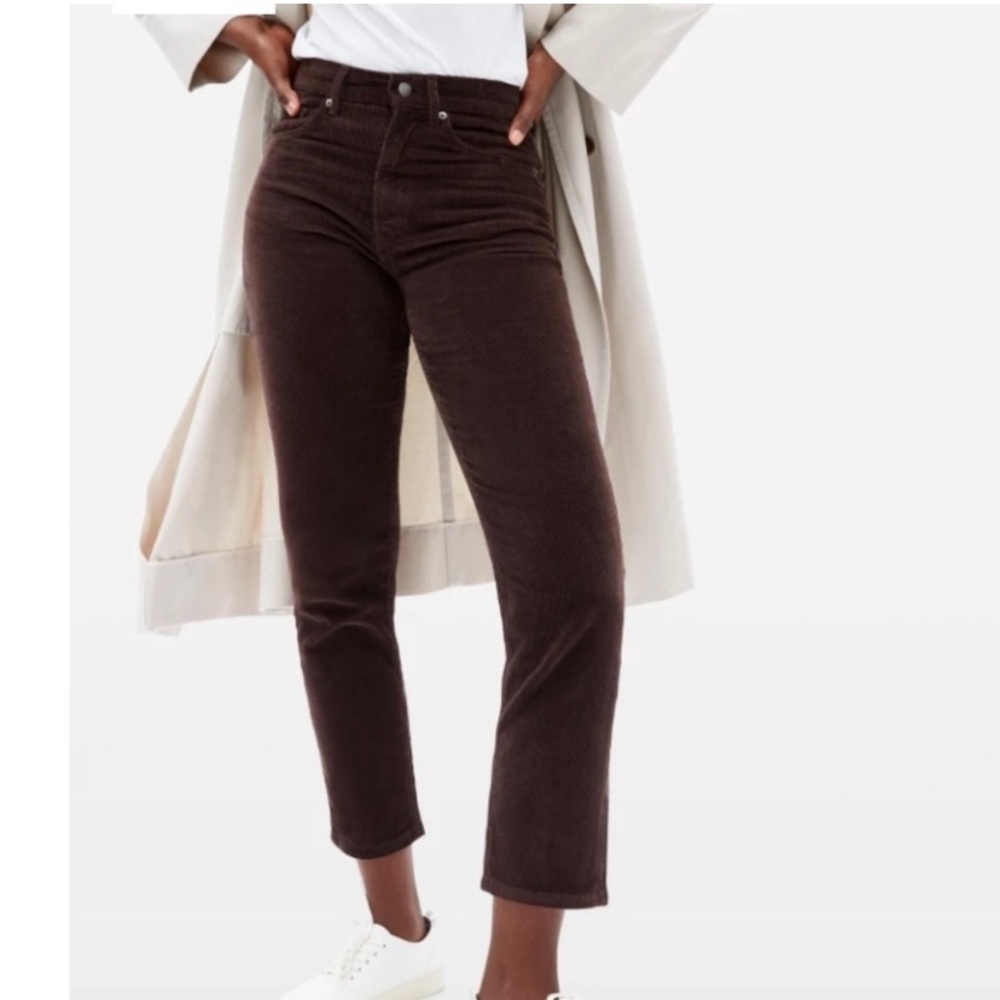 Everlane Brown Corduroy Pants
